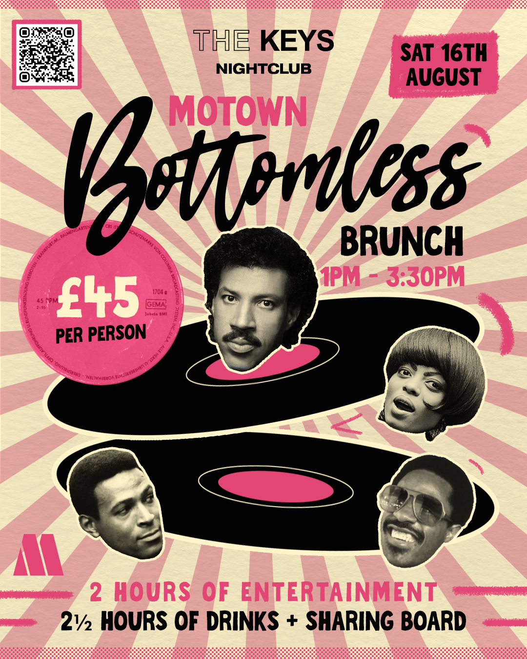 MOTOWN BOTTOMLESS BRUNCH