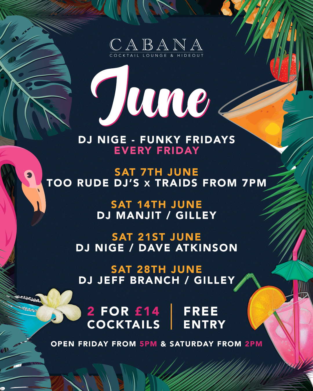JUNE LINEUP