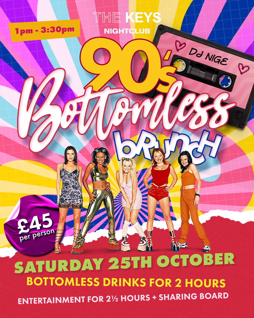 90’s Bottomless Brunch