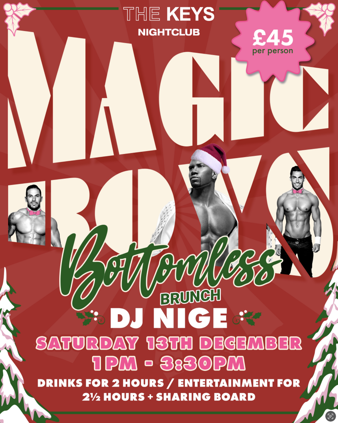 Magic Boys Bottomless Brunch
