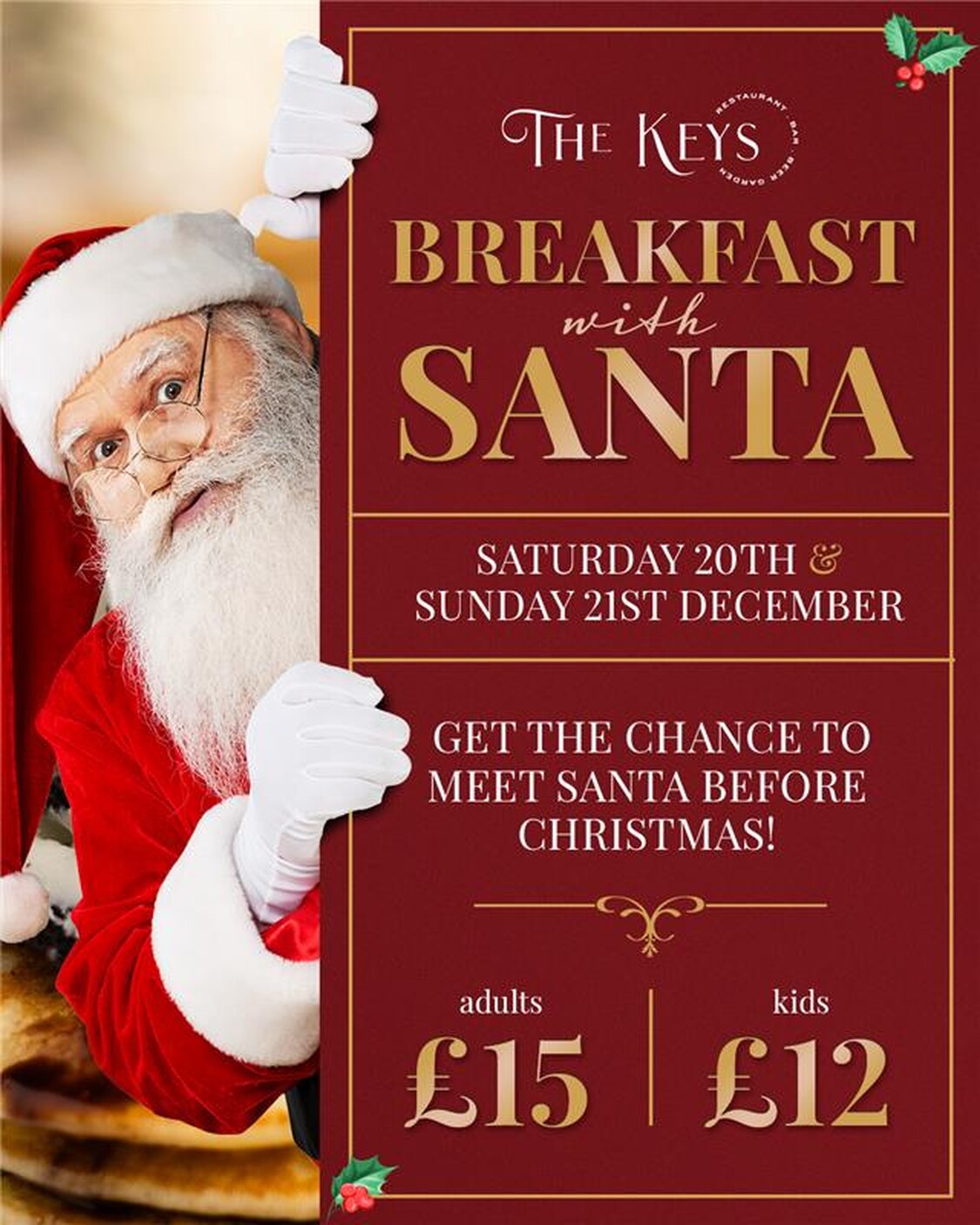 Christmas 2025 At The Keys Festive Parties Dining Events In Yarm